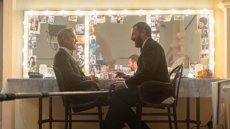 George Clooney y Adam Sandler protagonizan "Jay Kelly", lo nuevo de Netflix